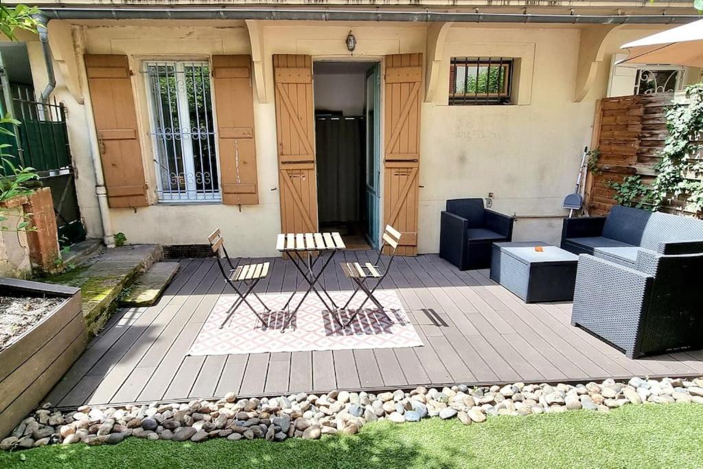 Ferienwohnung T2 Cosy & Garden - Hypercentre - Gare - Wifi Toulouse Exterior foto